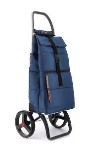 CARRO COMPRAS 2 RODAS BIG POLAR AZUL